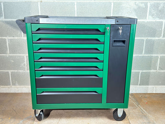 7 Drawer Tool Trolley with Slide out Pantry