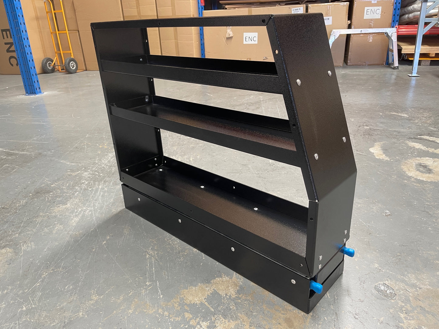 200mm Pantry - Canopy Pantry - Powder Coated in Black
