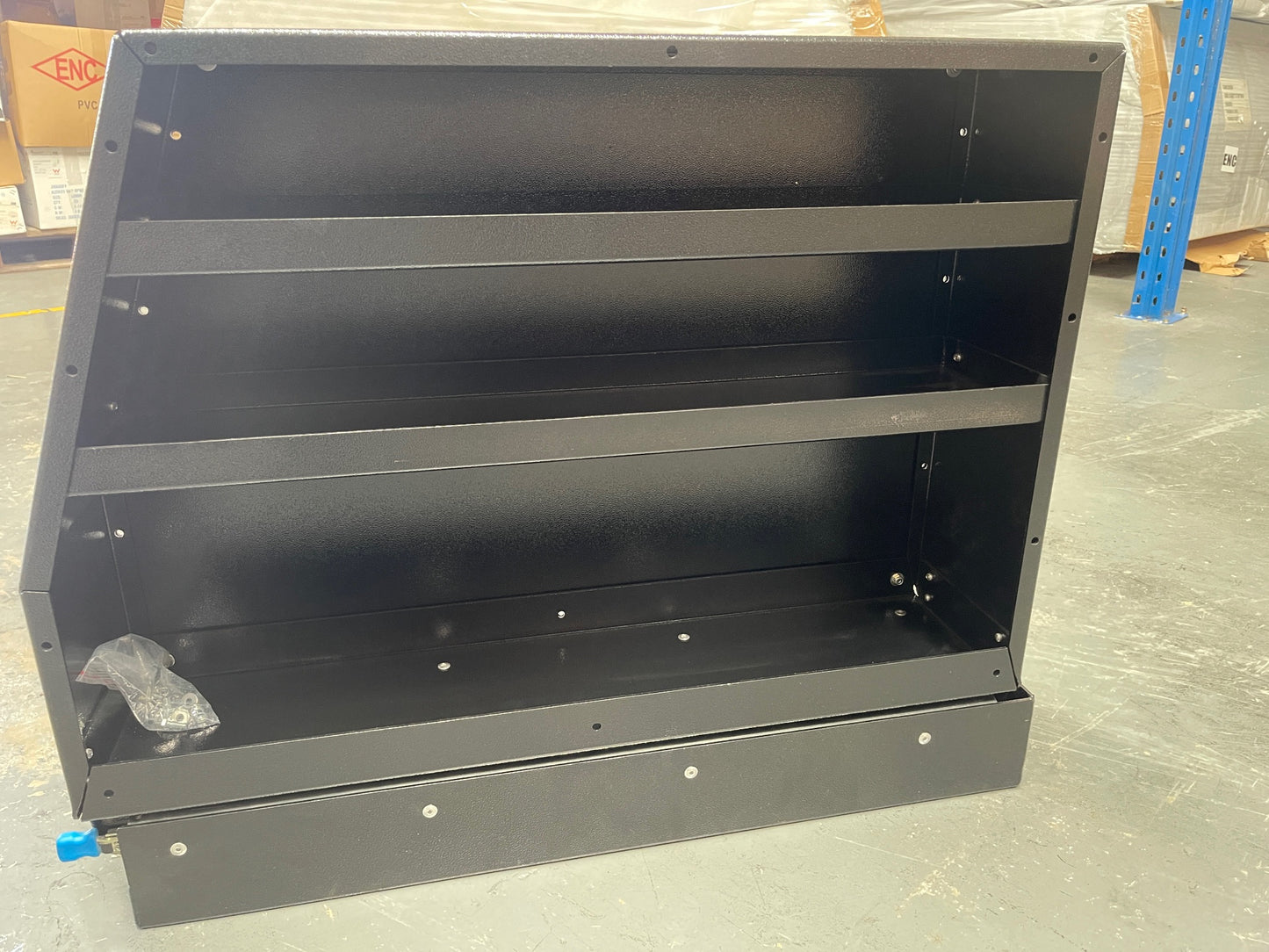 200mm Pantry - Canopy Pantry - Powder Coated in Black