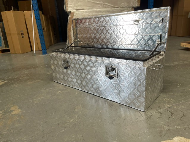 1200mm Top Opening Box - Checker Plate