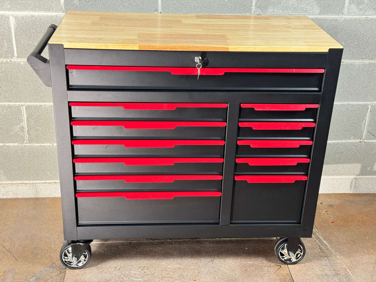 Heavy Duty 12 Drawer Tool Trolley Tool Cabinet Garage Tool Bench